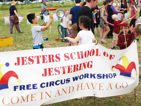 circus skills workshops for festivals, events fairs and birthday party entertainment with devilstick peat